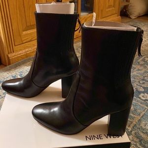 Women’s size 8 black leather boots